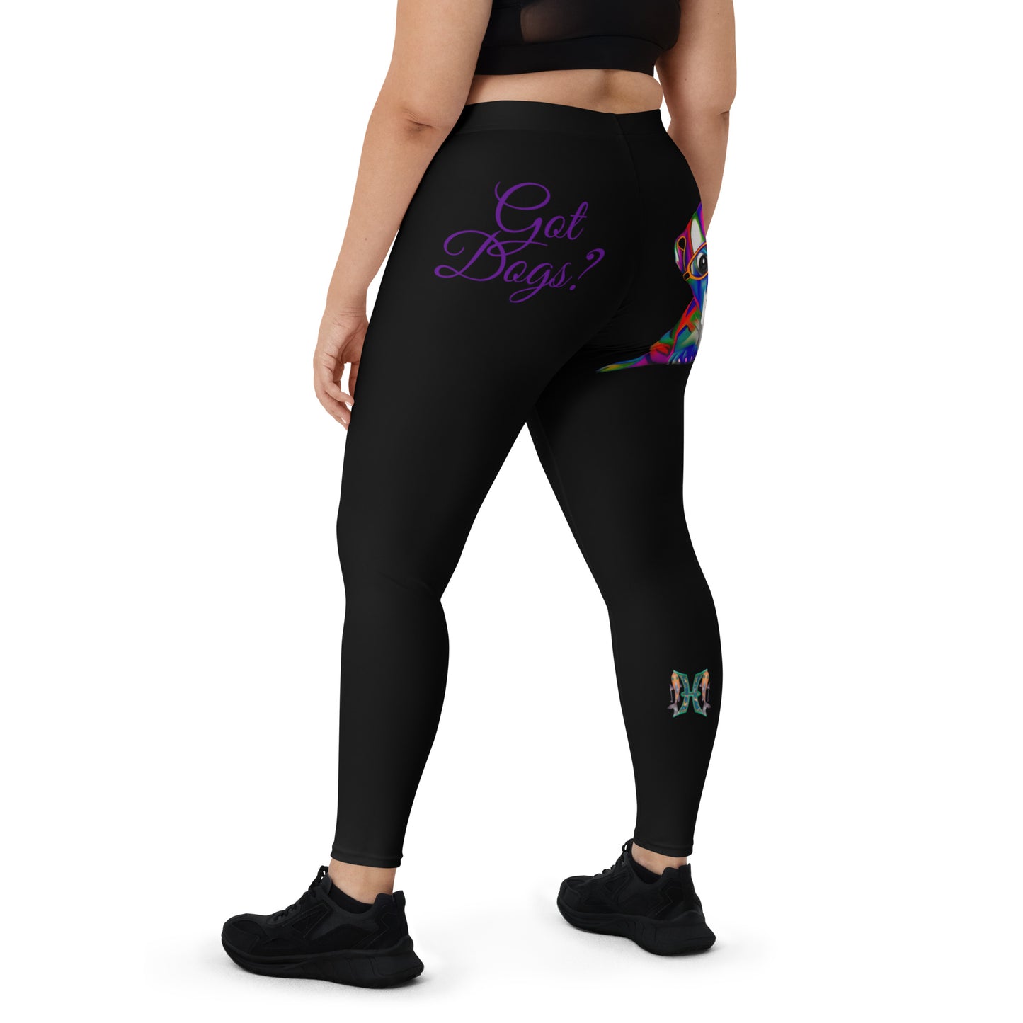 BLACK PISCES LEGGINGS NINAH 13