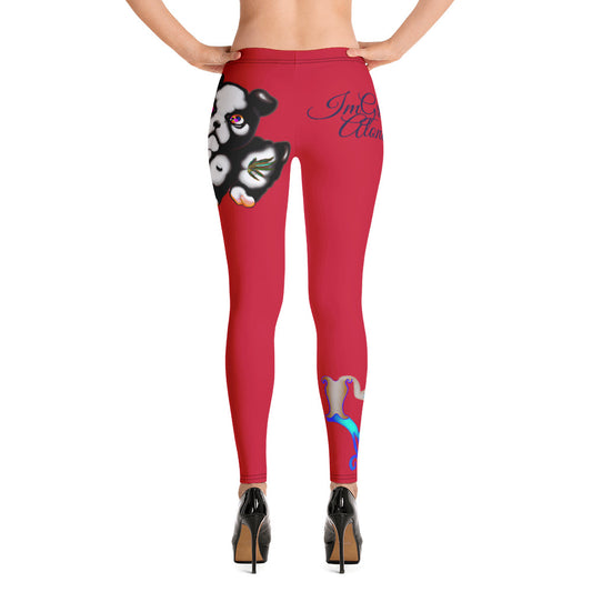 RED AQUARIUS LEGGINGS NINAH 11