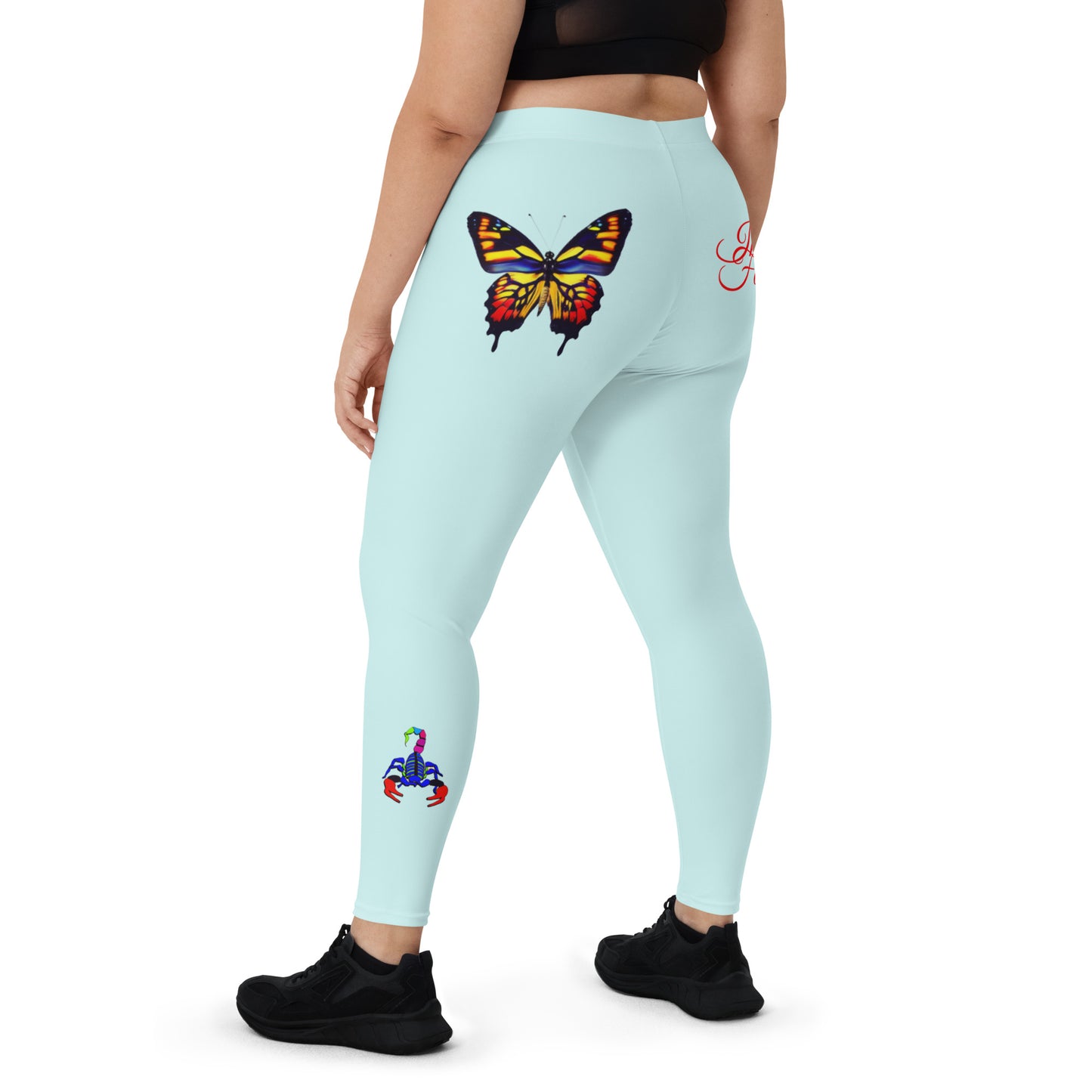 LIGHT CYAN SCORPIO LEGGINGS NINAH 15