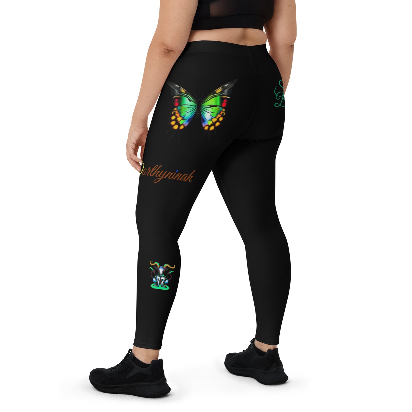 BLACK TAURUS LEGGINGS NINAH 14