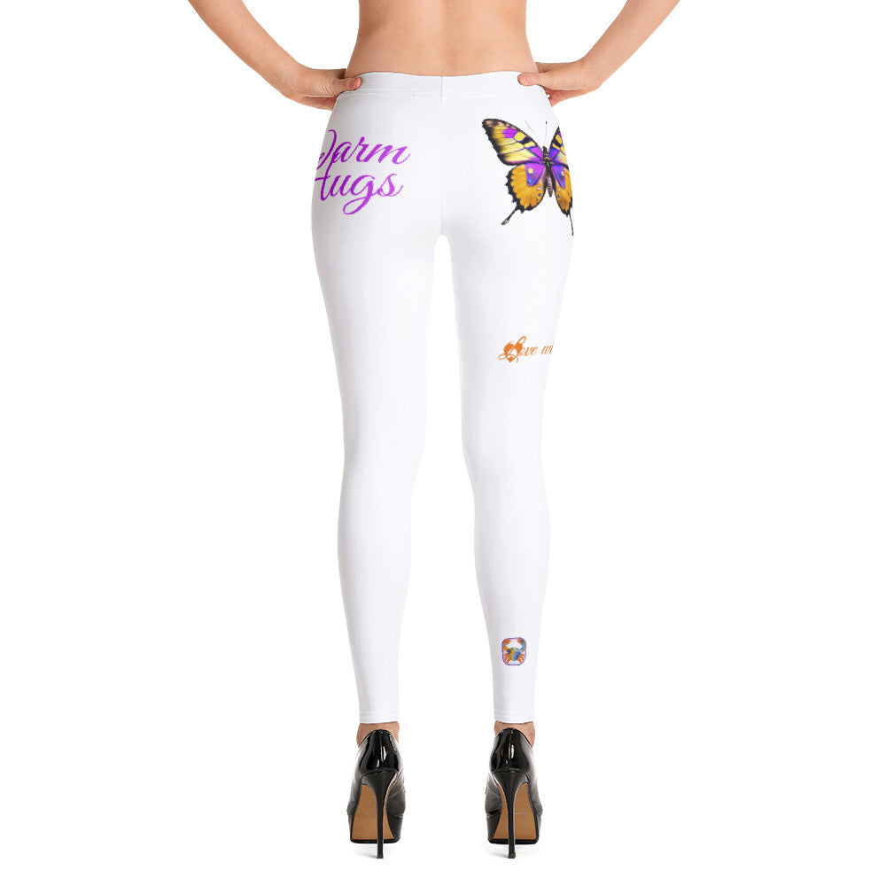 WHITE CANCER LEGGINGS NINAH 13