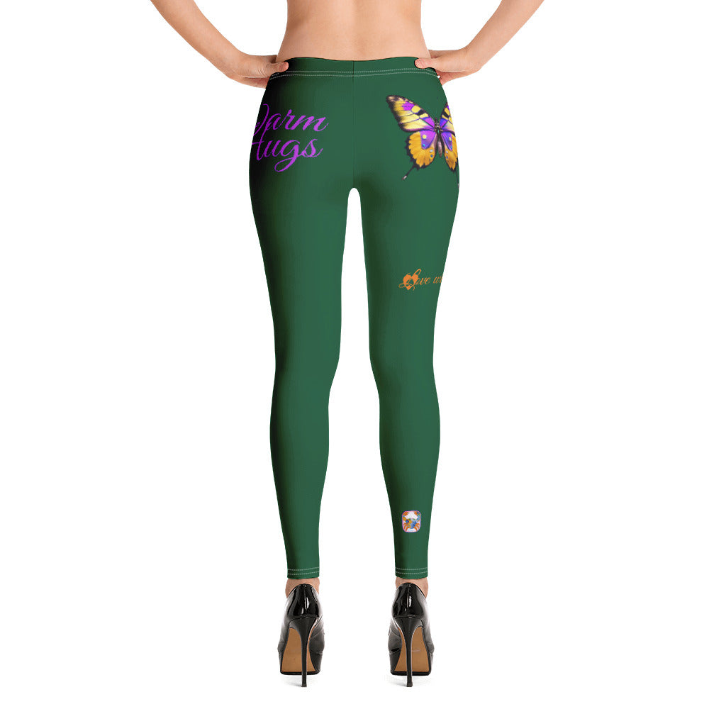 FOREST GREEN CANCER LEGGINGS NINAH 13