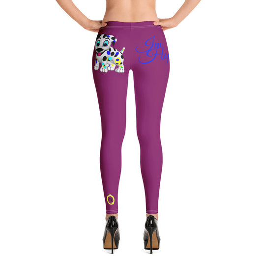 EGGPLANT CAPRICORN LEGGINGS NINAH 10