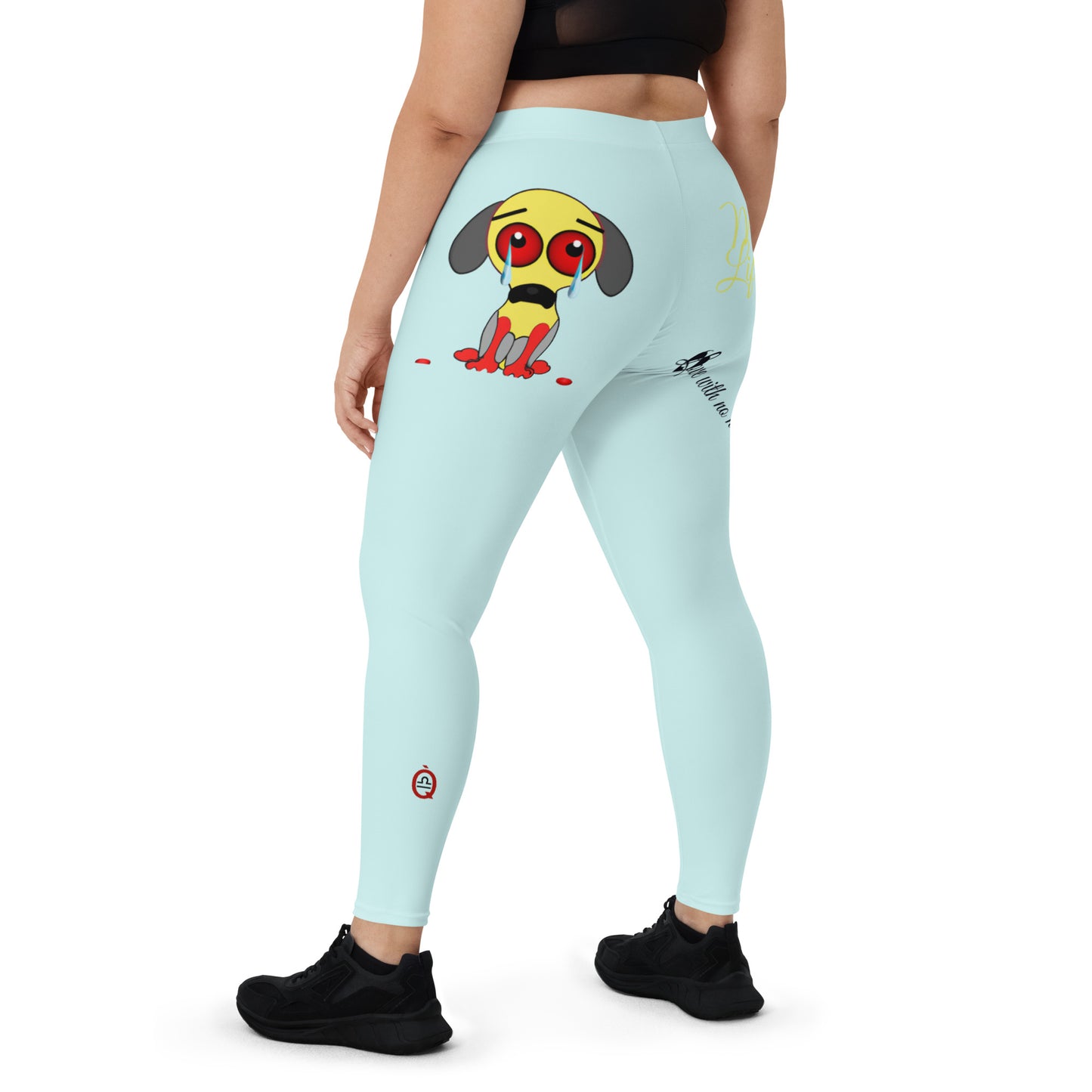 LIGHT CYAN LIBRA LEGGINGS NINAH 10