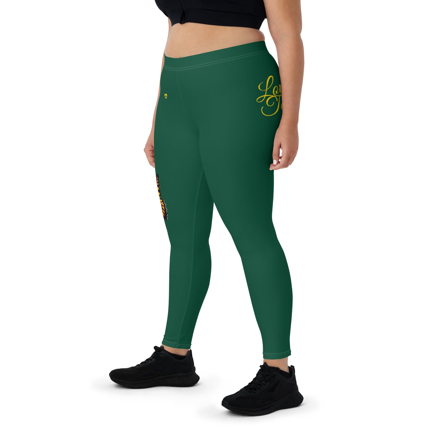 BRITISH RACING GREEN CANCER LEGGINGS NINAH 12