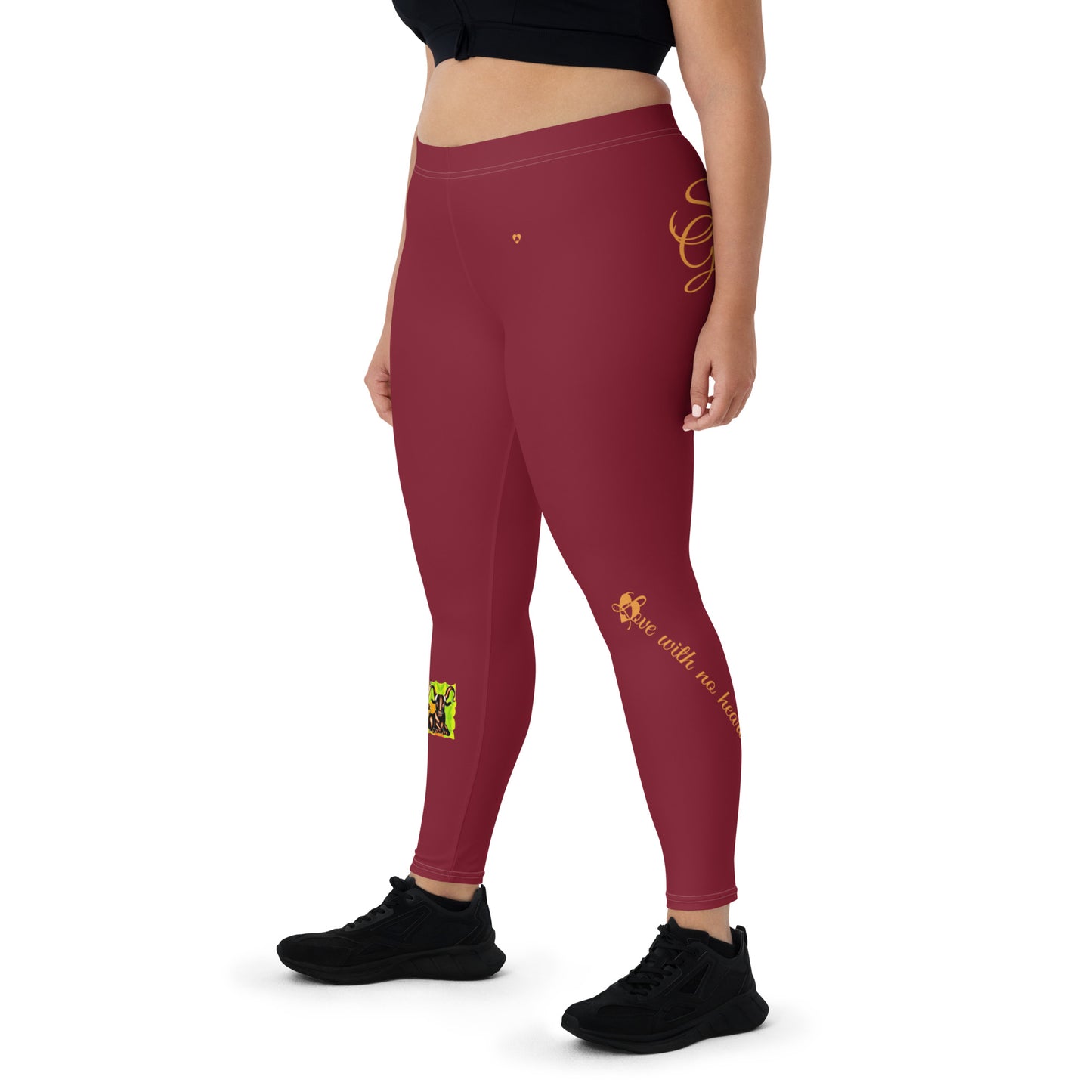 BURGUNDY TAURUS LEGGINGS NINAH 13