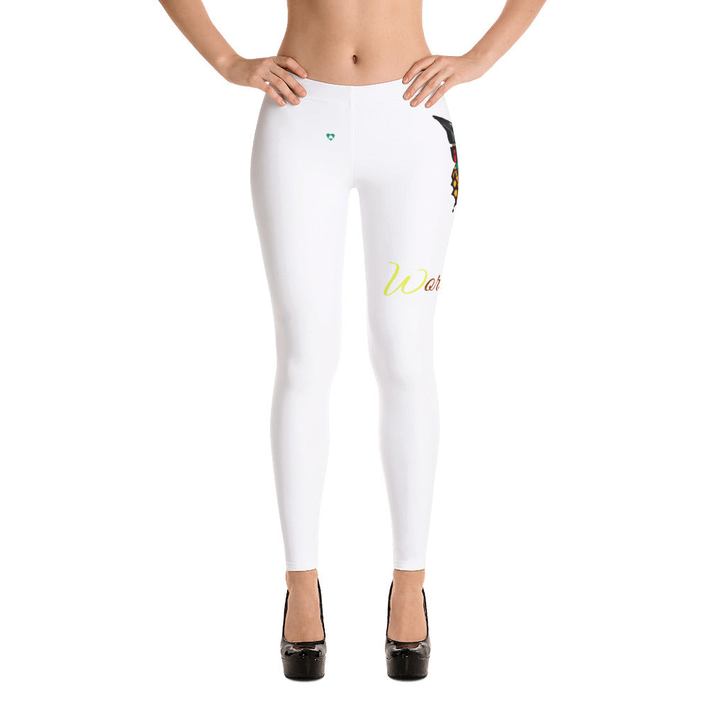 WHITE TAURUS LEGGINGS NINAH 14