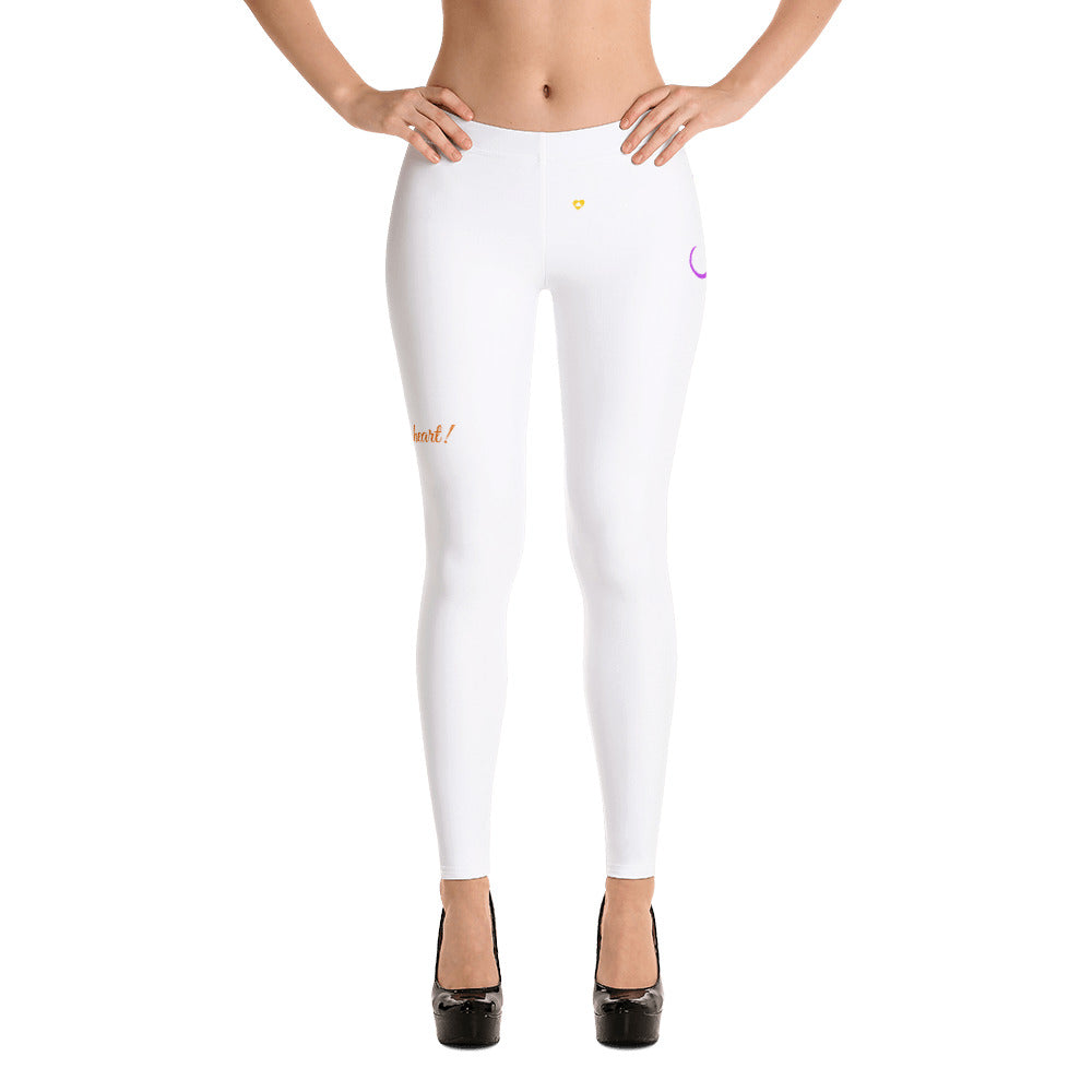 WHITE CANCER LEGGINGS NINAH 13