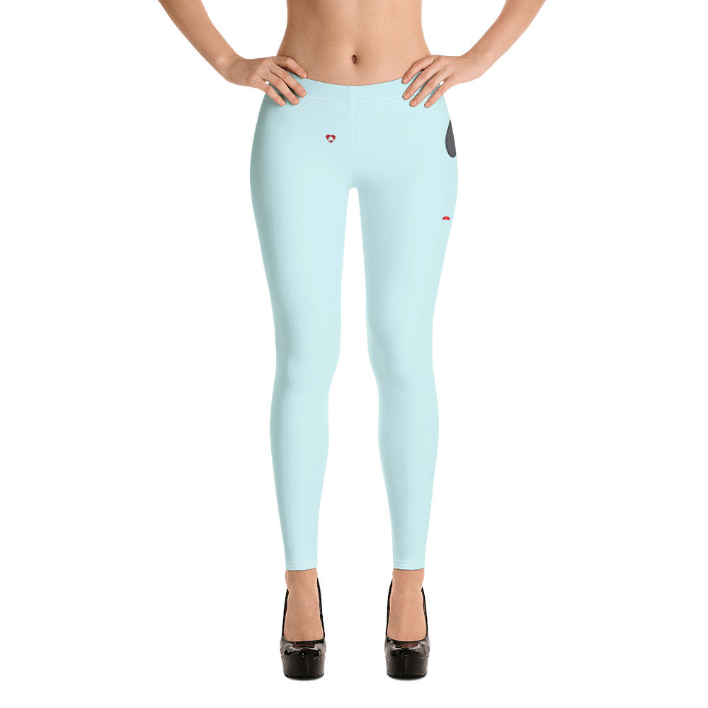 LIGHT CYAN LIBRA LEGGINGS NINAH 10