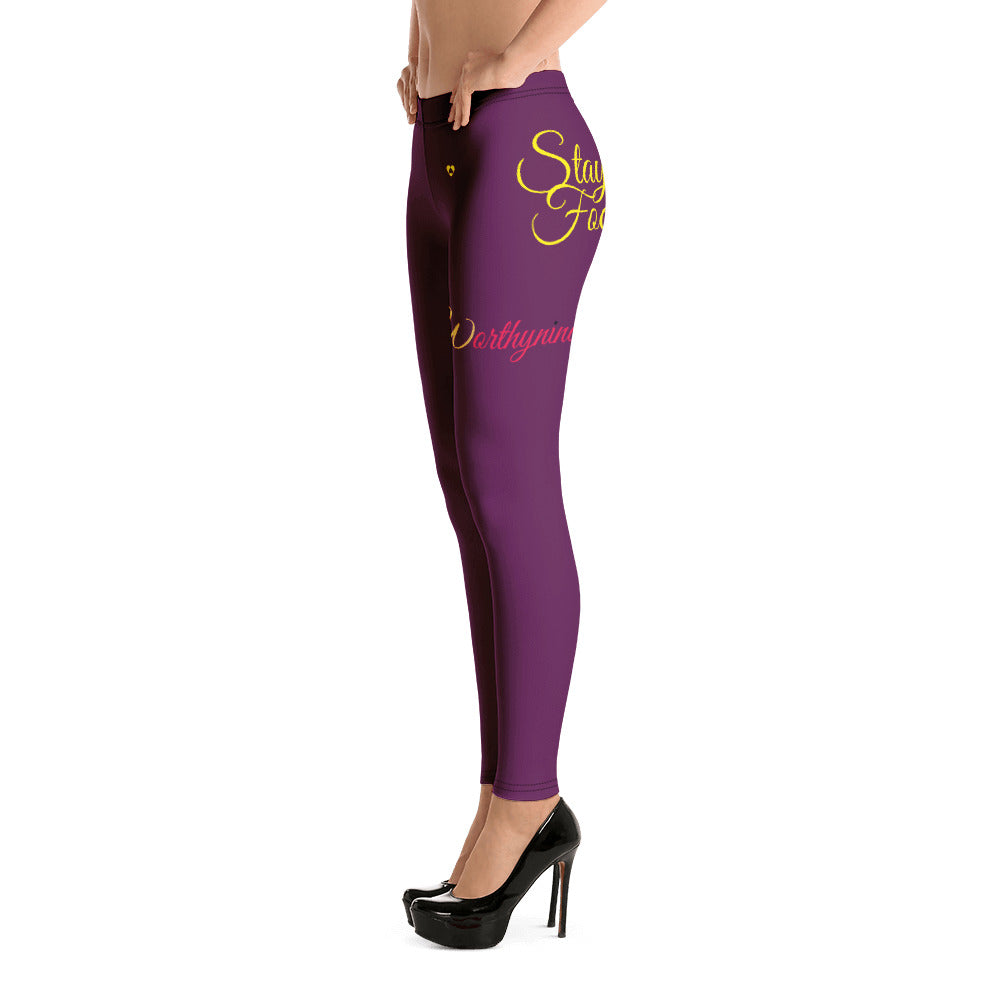 TYRIAN PURPLE VIRGO LEGGINGS NINAH 13