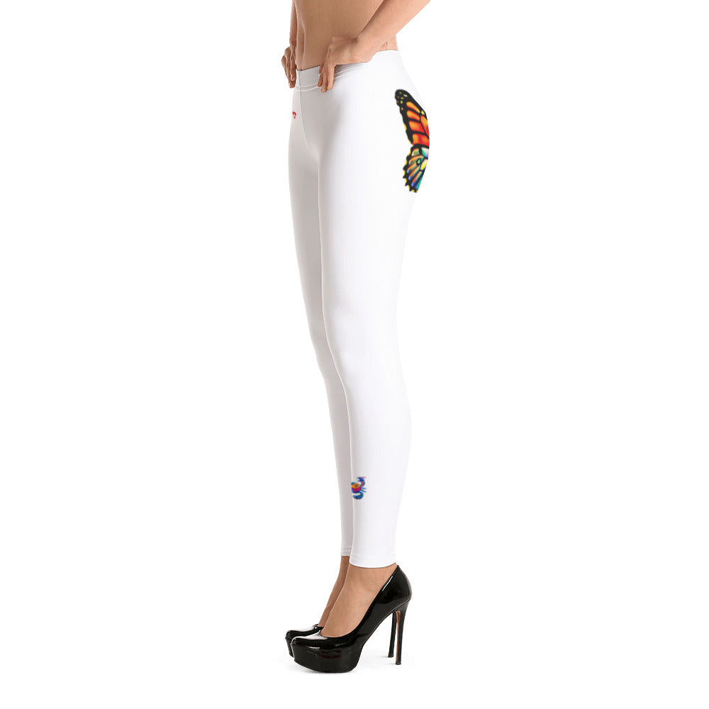 WHITE CANCER LEGGINGS NINAH 15