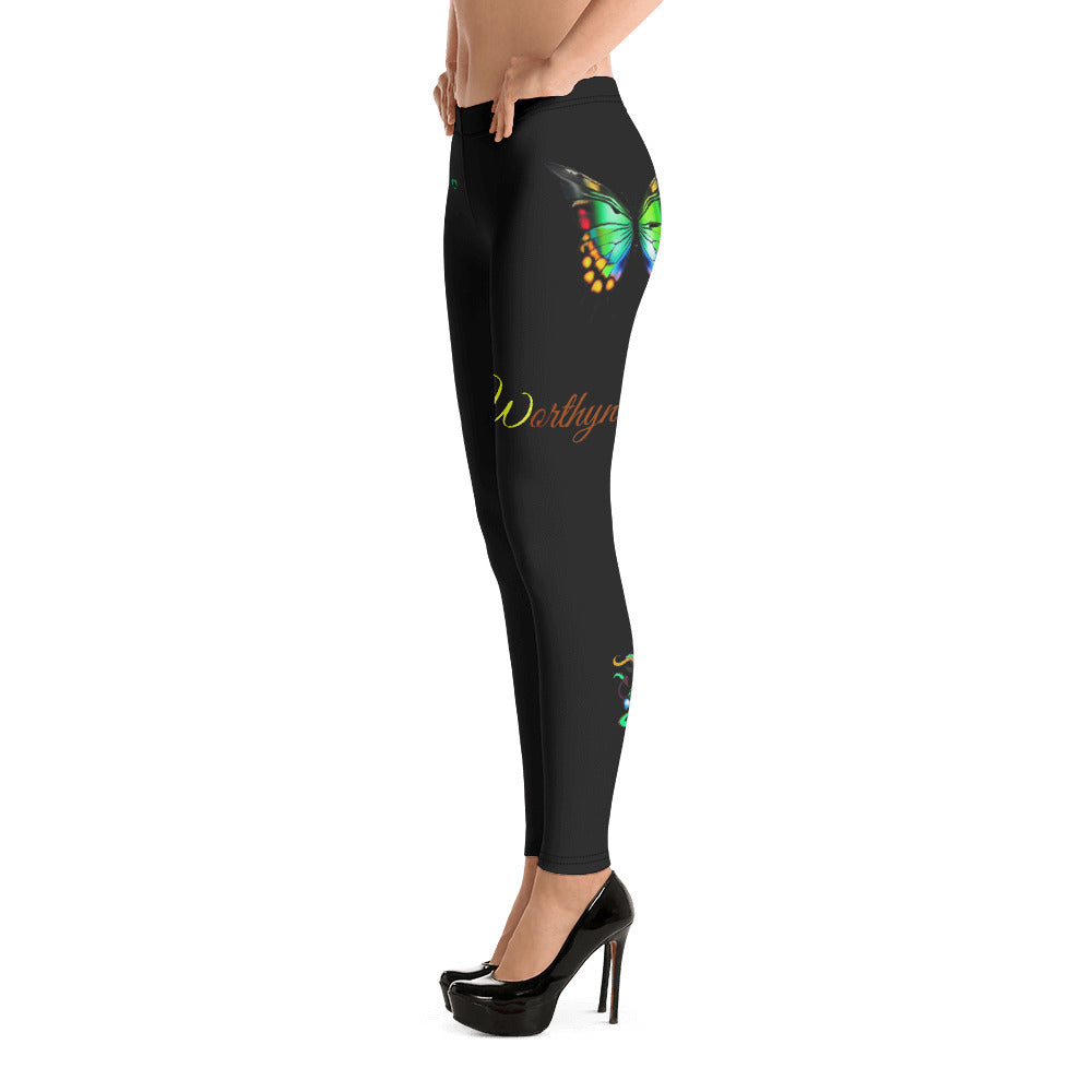 BLACK TAURUS LEGGINGS NINAH 14