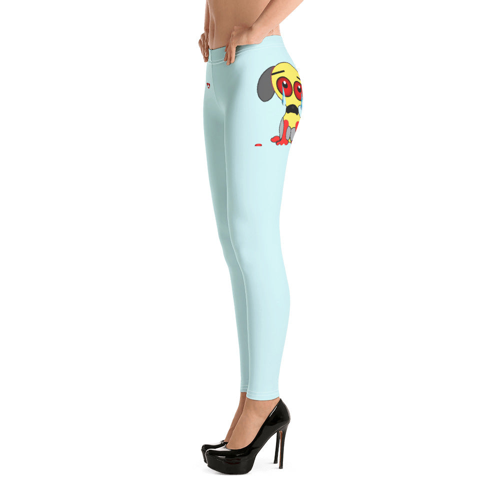 LIGHT CYAN LIBRA LEGGINGS NINAH 10