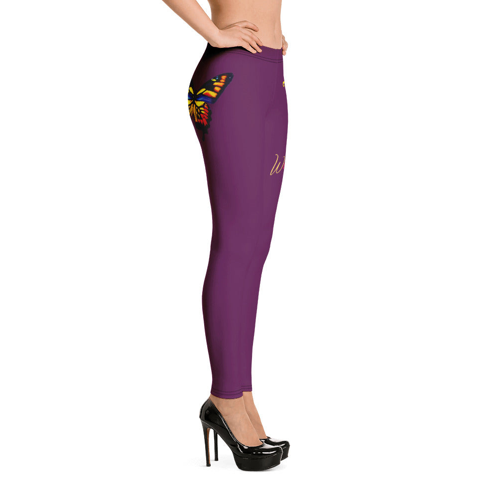 TYRIAN PURPLE VIRGO LEGGINGS NINAH 13