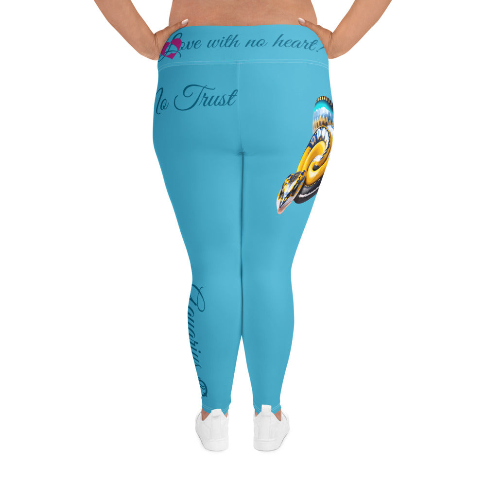 SUMMER SKY AQUARIUS PLUS SIZE LEGGINGS NINAH 2