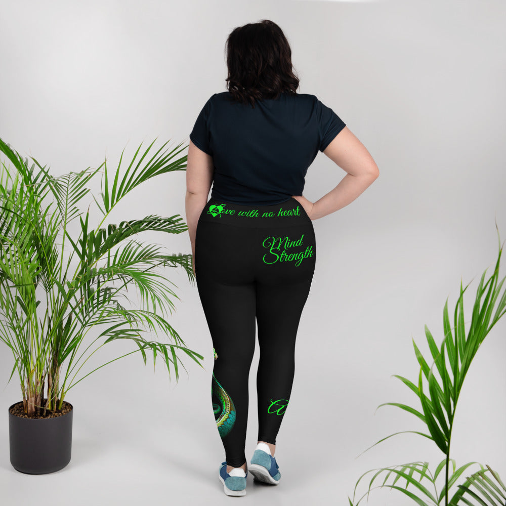 BLACK ARIES PLUS SIZE LEGGINGS NINAH 4