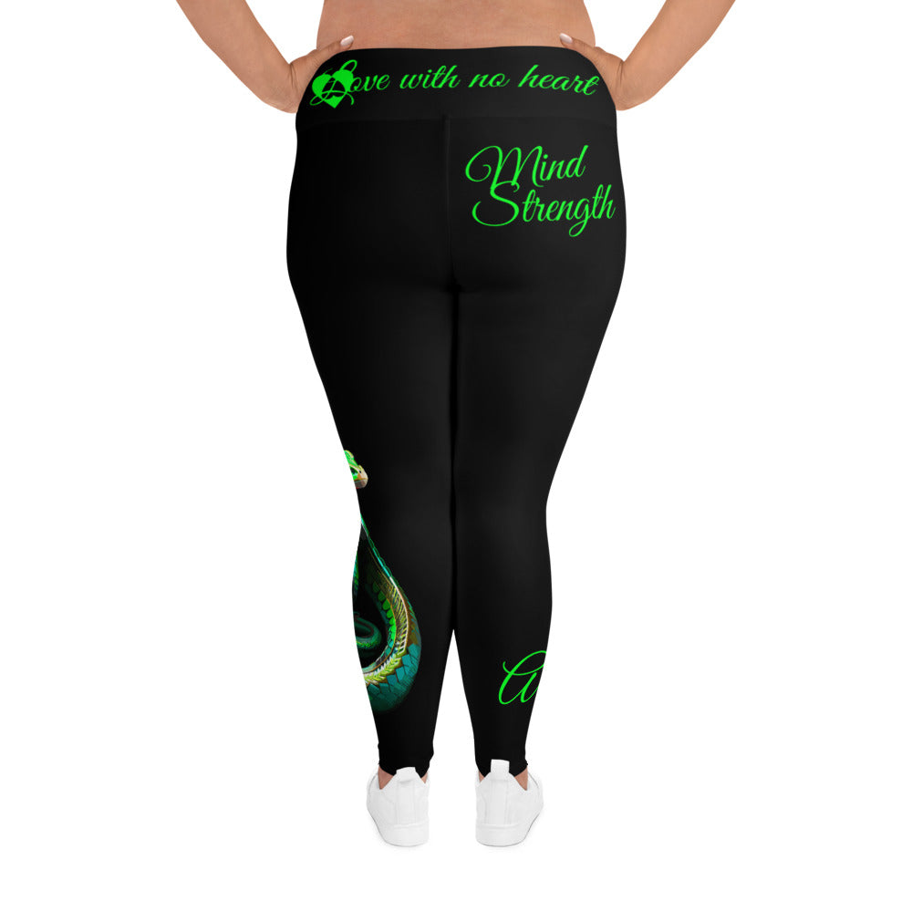 BLACK ARIES PLUS SIZE LEGGINGS NINAH 4