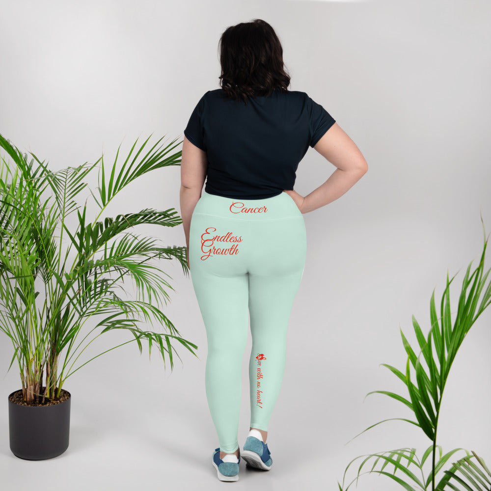 HUMMING BIRD CANCER PLUS SIZE LEGGINGS NINAH 2