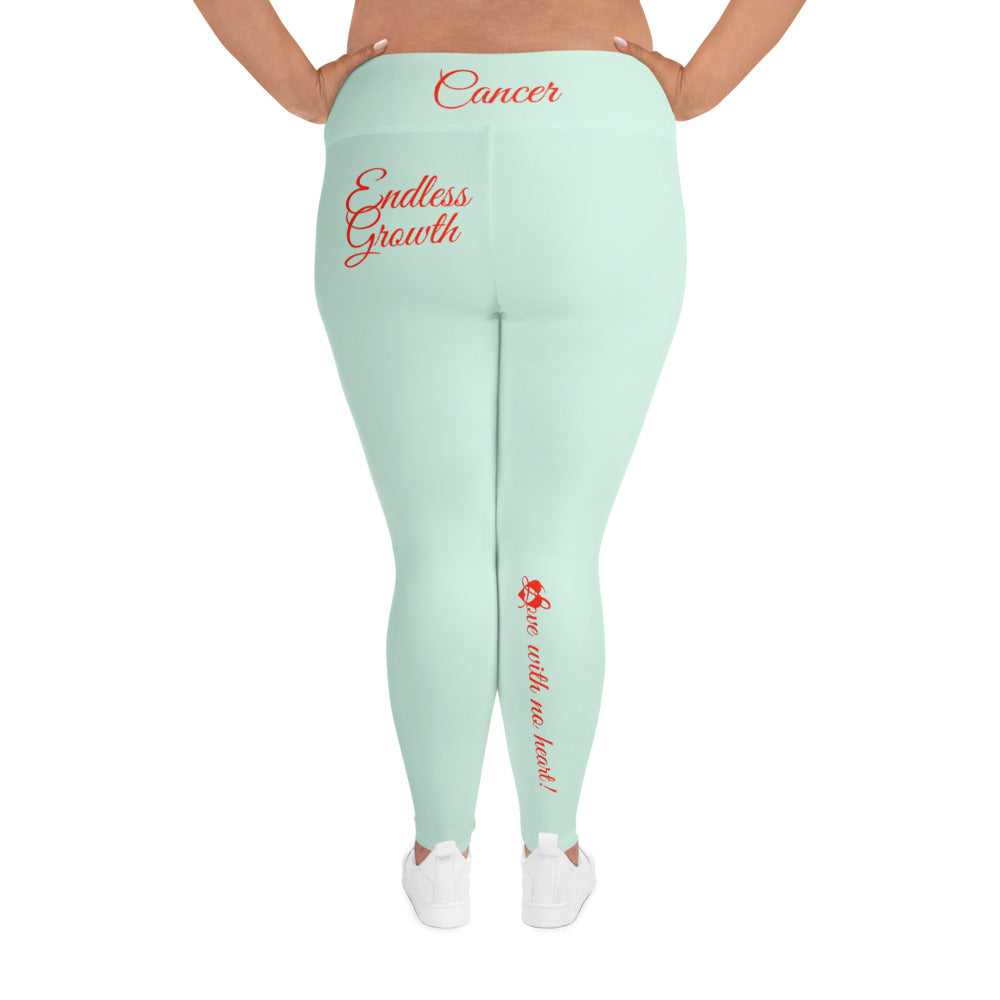 HUMMING BIRD CANCER PLUS SIZE LEGGINGS NINAH 2