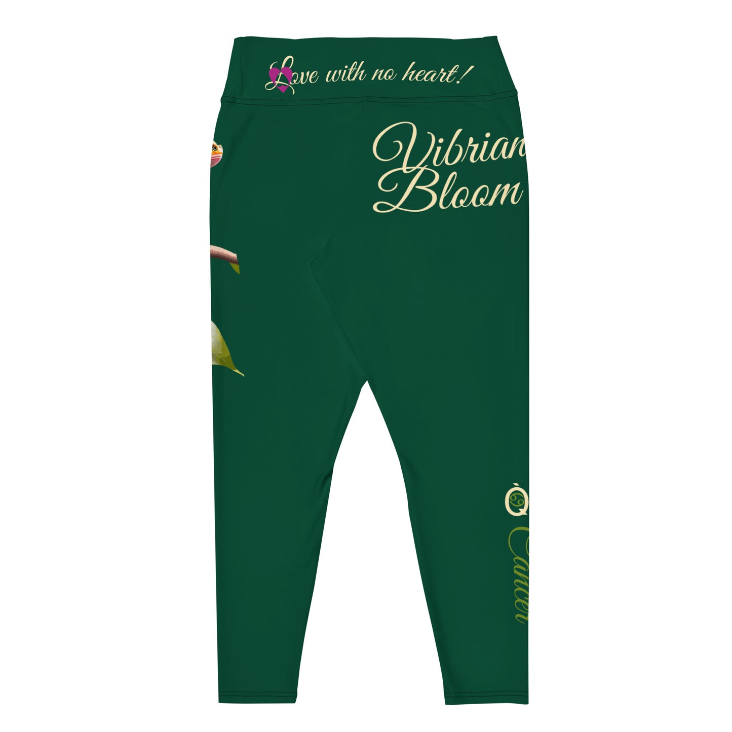 BRITISH RACING GREEN CANCER PLUS SIZE LEGGINGS NINAH 3