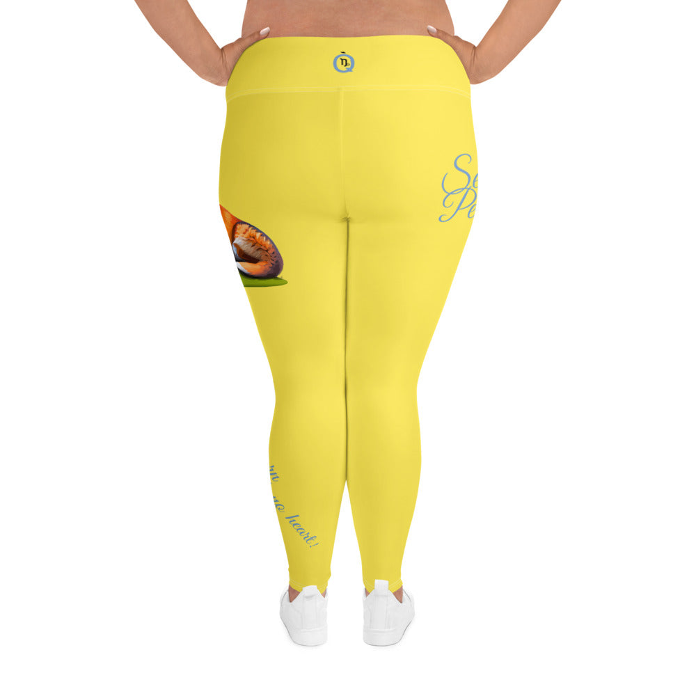 PARIS DAISY CAPRICORN PLUS SIZE LEGGINGS NINAH 2