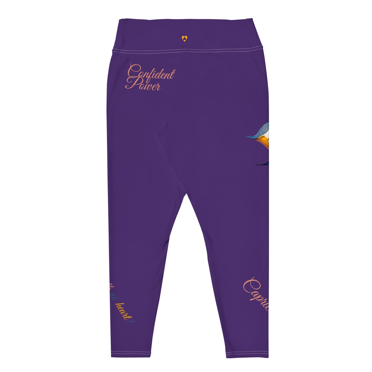 PURPLE CAPRICORN PLUS SIZE LEGGINGS NINAH 3