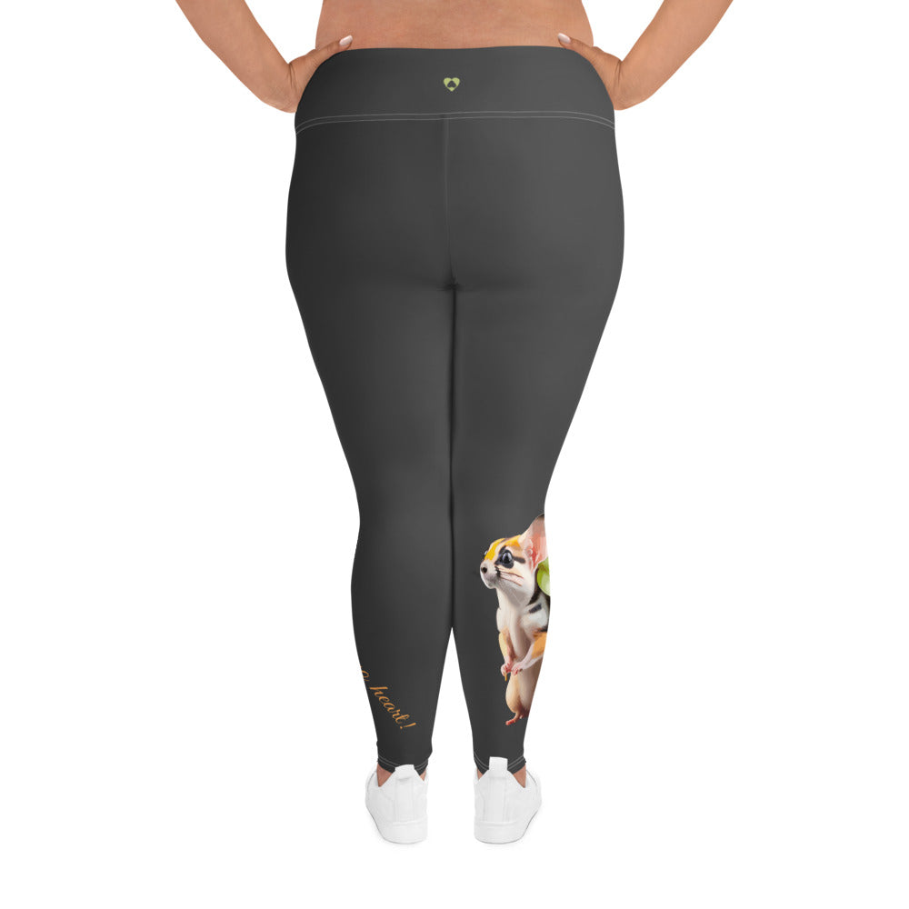 ECLIPSE GEMINI PLUS SIZE LEGGINGS NINAH 2