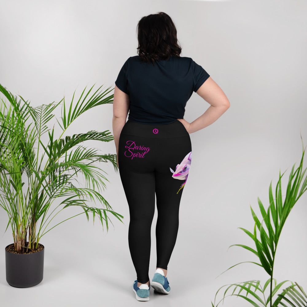 DARK GEMINI PLUS SIZE LEGGINGS NINAH 3