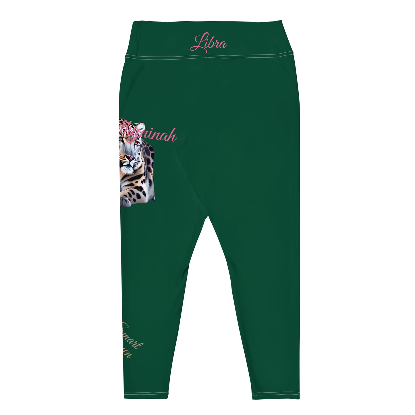 BRITISH RACING GREEN LIBRA PLUS SIZE LEGGINGS NINAH 4