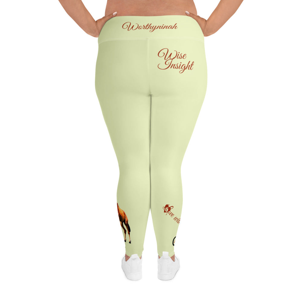 SNOW FLURRY SAGITTARIUS PLUS SIZE LEGGINGS NINAH 2