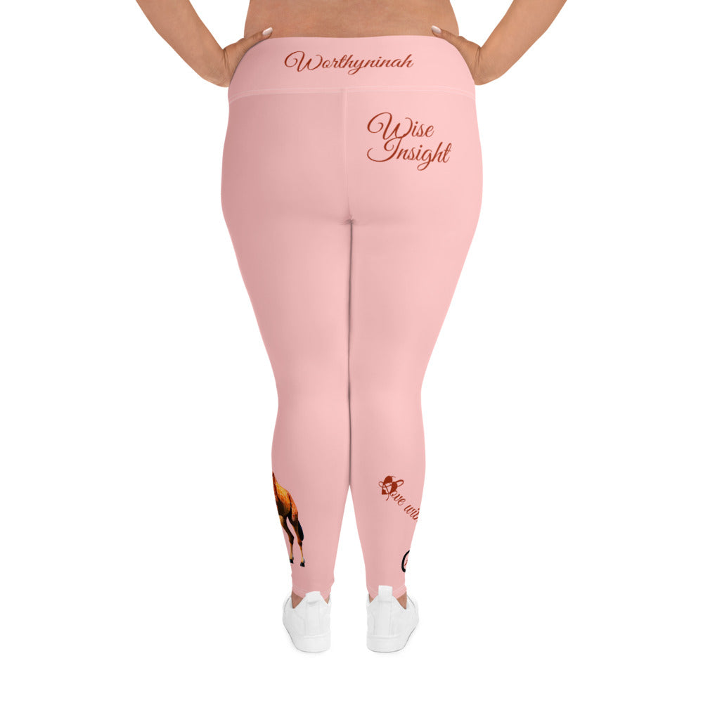 YOUR PINK SAGITTARIUS PLUS SIZE LEGGINGS NINAH 2