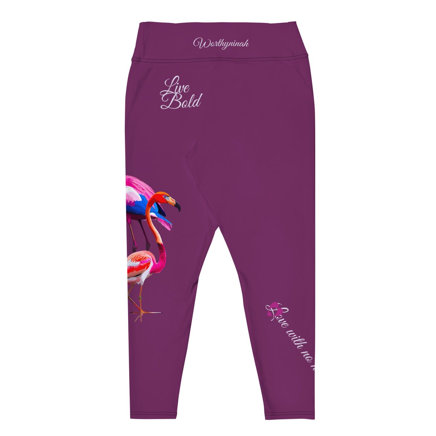 PALATINATE PURPLE SAGITTARIUS PLUS SIZE LEGGINGS NINAH 3