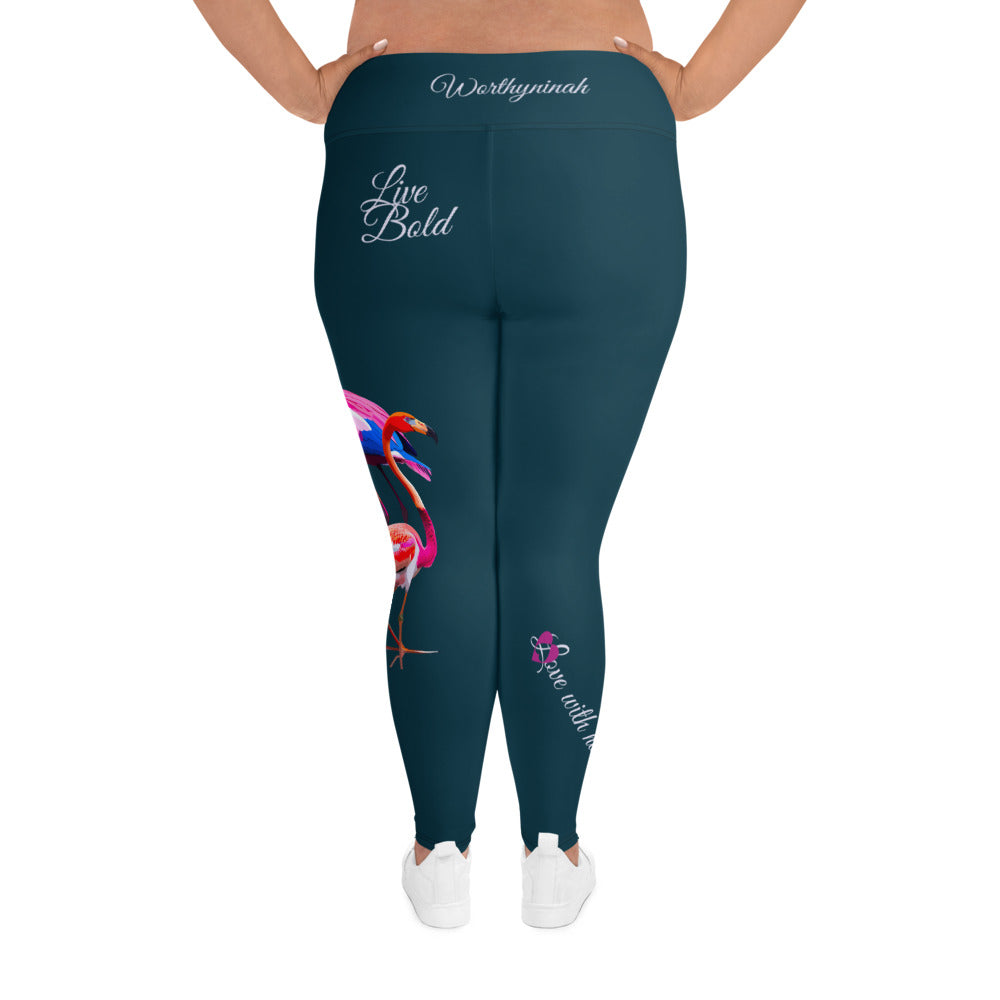 BLUE WHALE SAGITTARIUS PLUS SIZE LEGGINGS NINAH 3