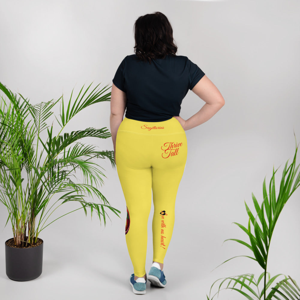 PARIS DAISY SAGITTARIUS PLUS SIZE LEGGINGS NINAH 4