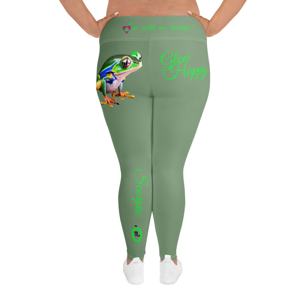 AMULET SCORPIO PLUS SIZE LEGGINGS NINAH 1