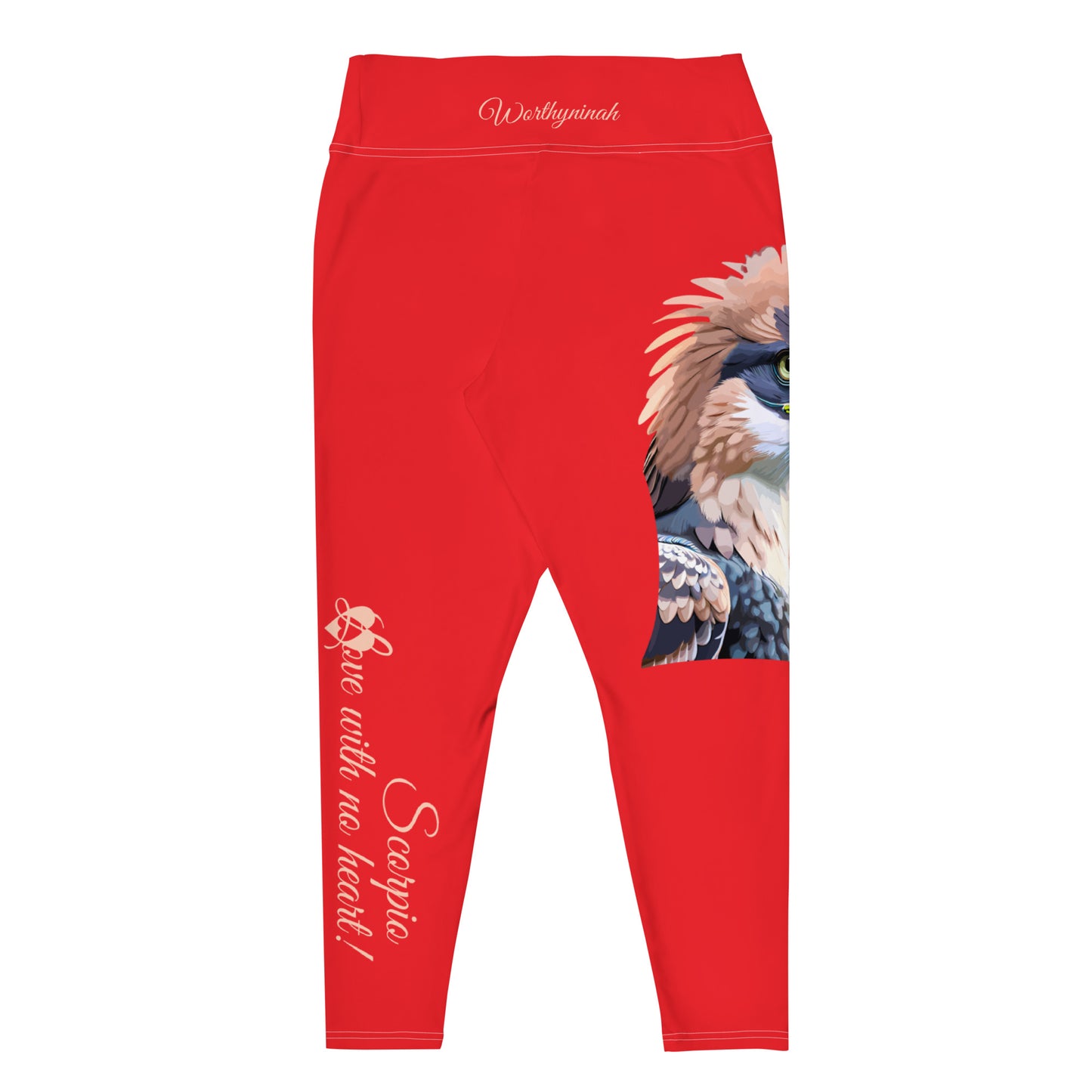 RED SCORPIO PLUS SIZE LEGGINGS NINAH 2