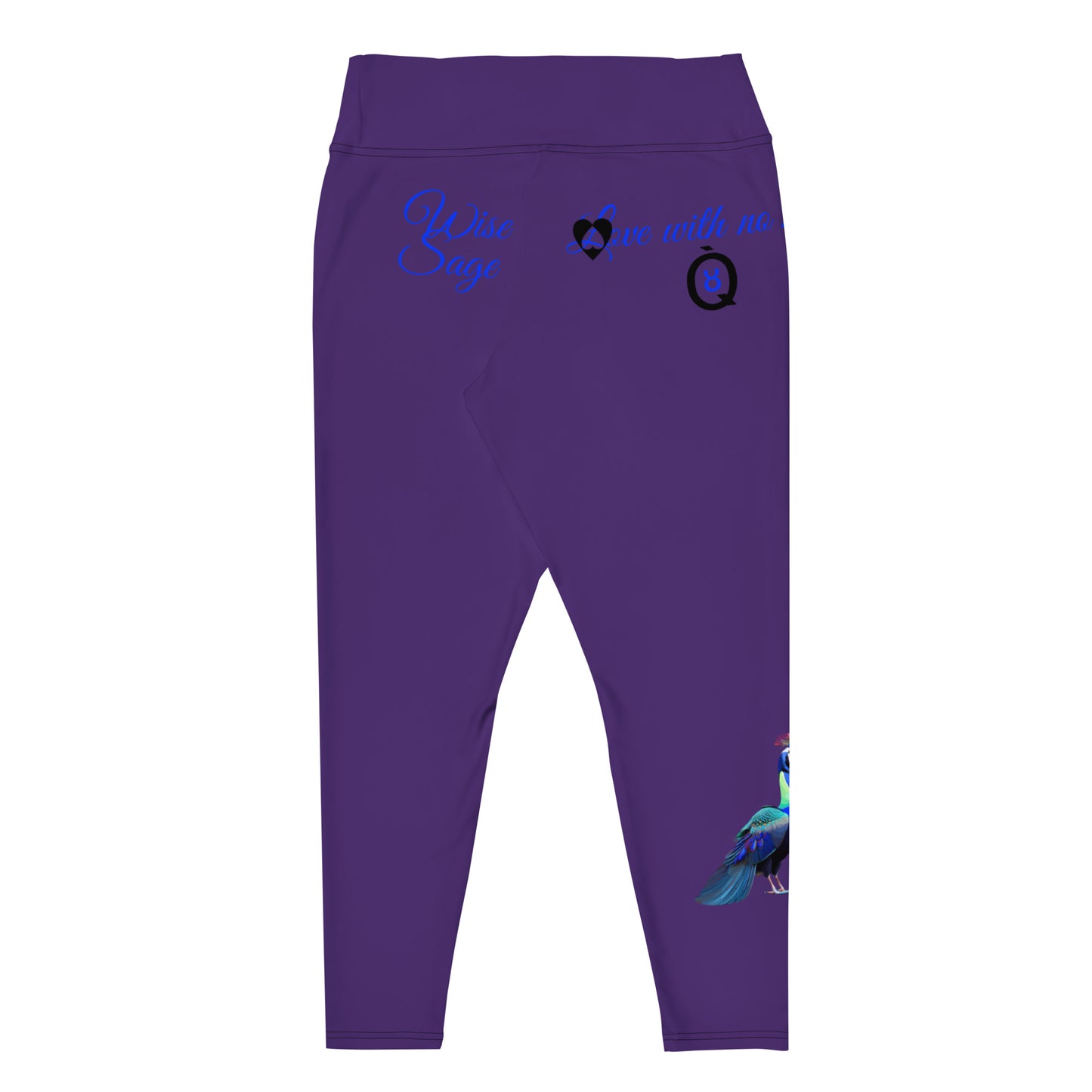 PURPLE TAURUS PLUS SIZE LEGGINGS NINAH 4