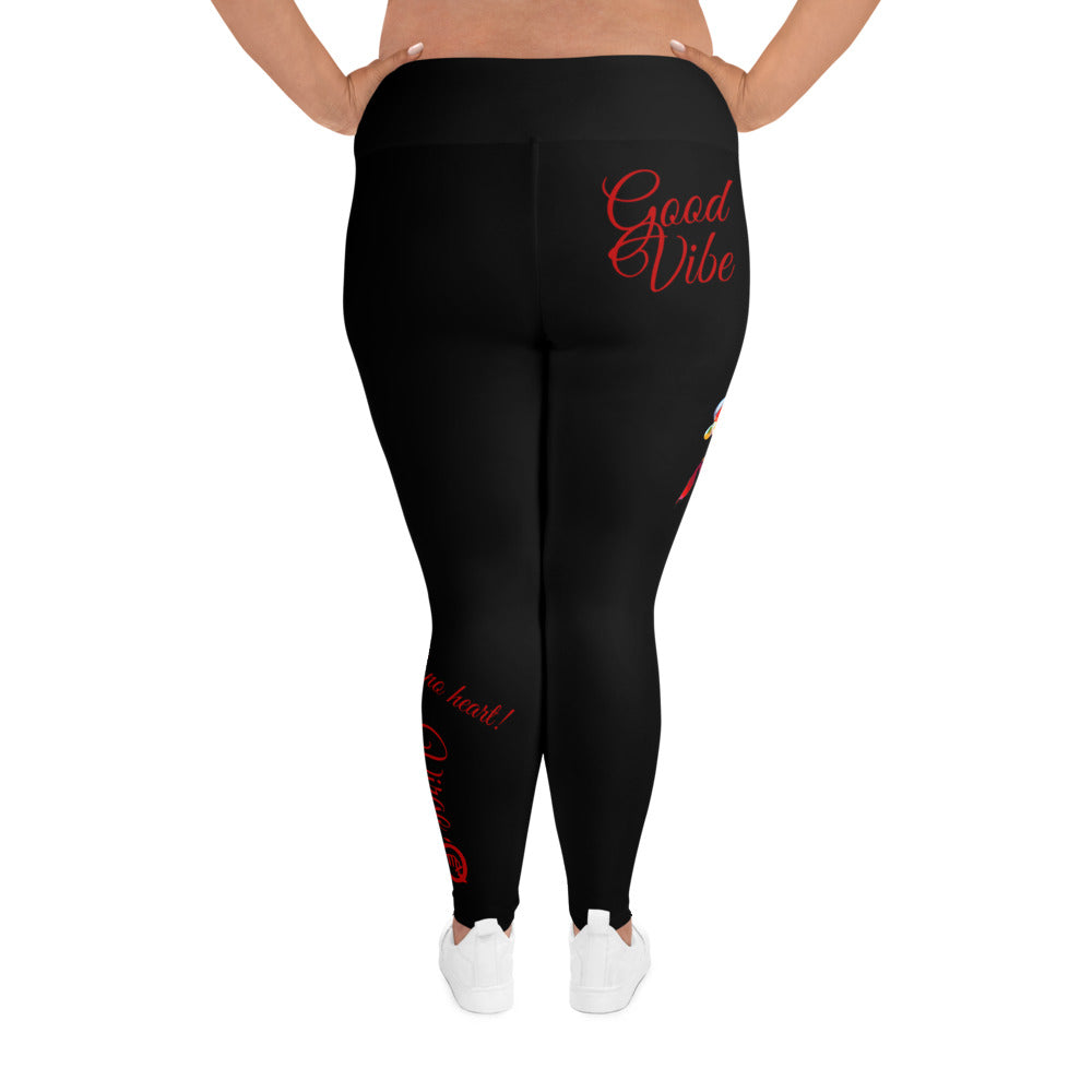 BLACK VIRGO PLUS SIZE LEGGINGS NINAH 2