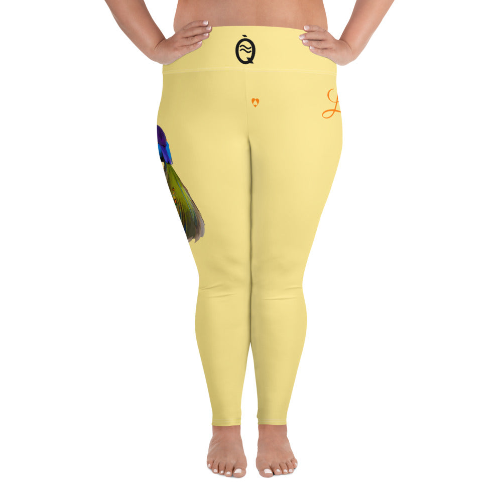 VIS VIS AQUARIUS PLUS SIZE LEGGINGS NINAH 1