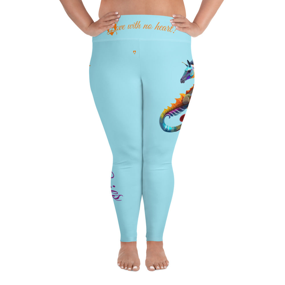 BLIZZARD BLUE ARIES PLUS SIZE LEGGINGS NINAH 1