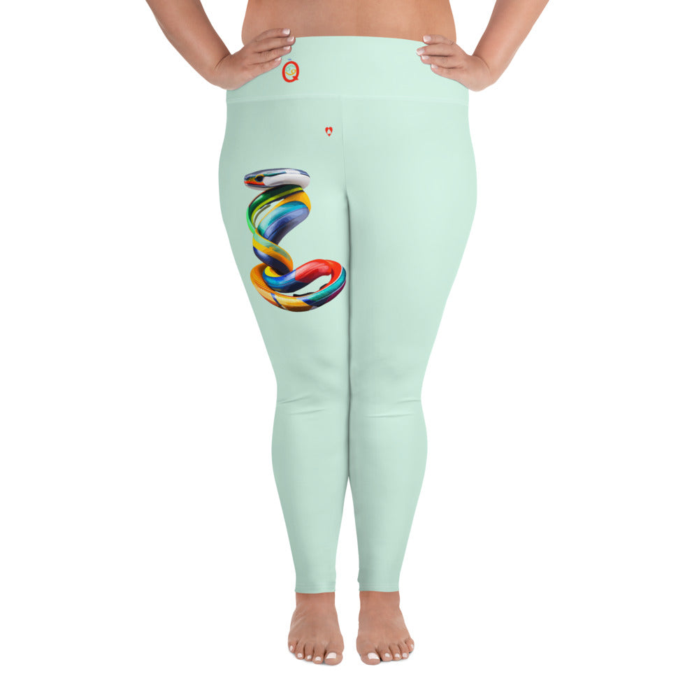 HUMMING BIRD CANCER PLUS SIZE LEGGINGS NINAH 2