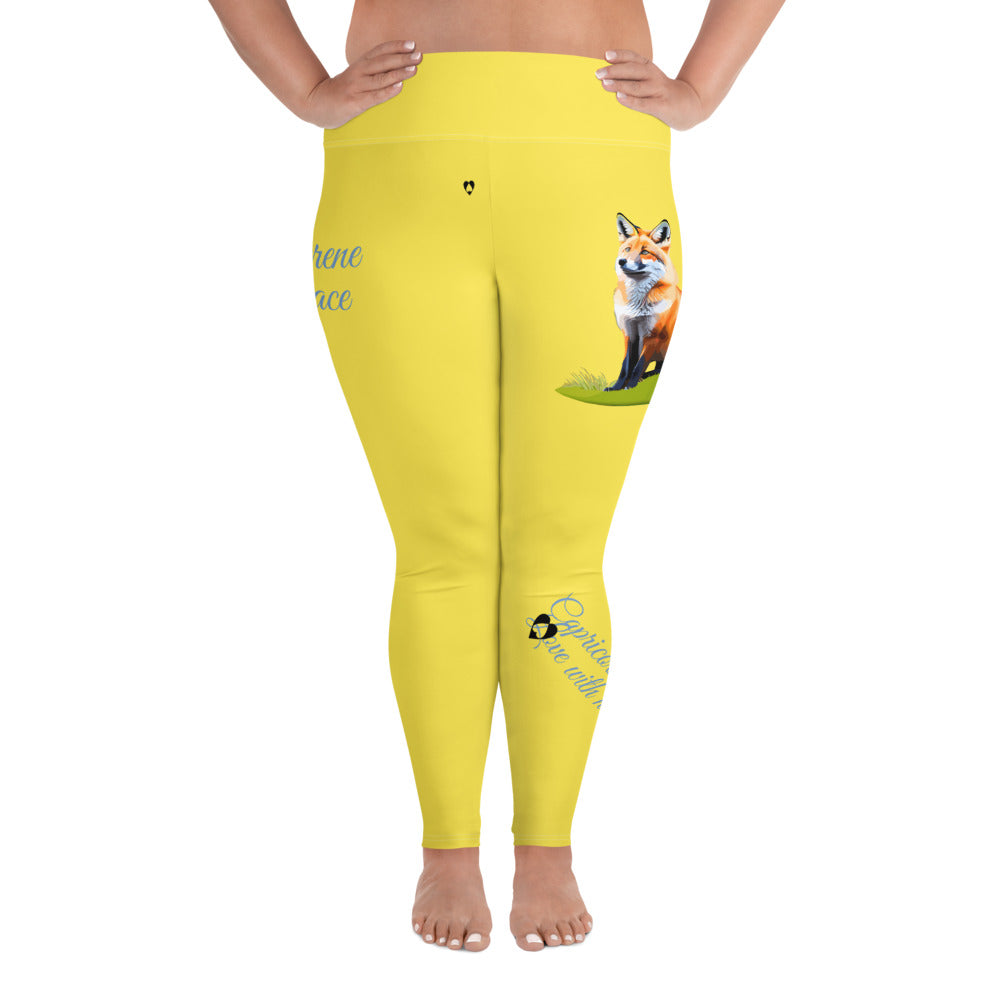 PARIS DAISY CAPRICORN PLUS SIZE LEGGINGS NINAH 2