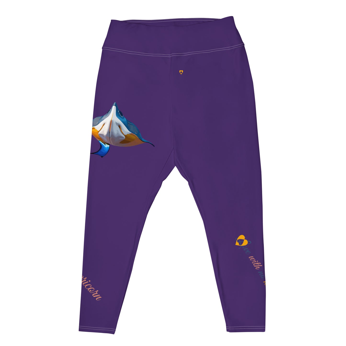 PURPLE CAPRICORN PLUS SIZE LEGGINGS NINAH 3