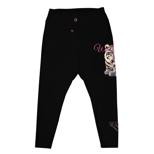 BLACK LIBRA PLUS SIZE LEGGINGS NINAH 4