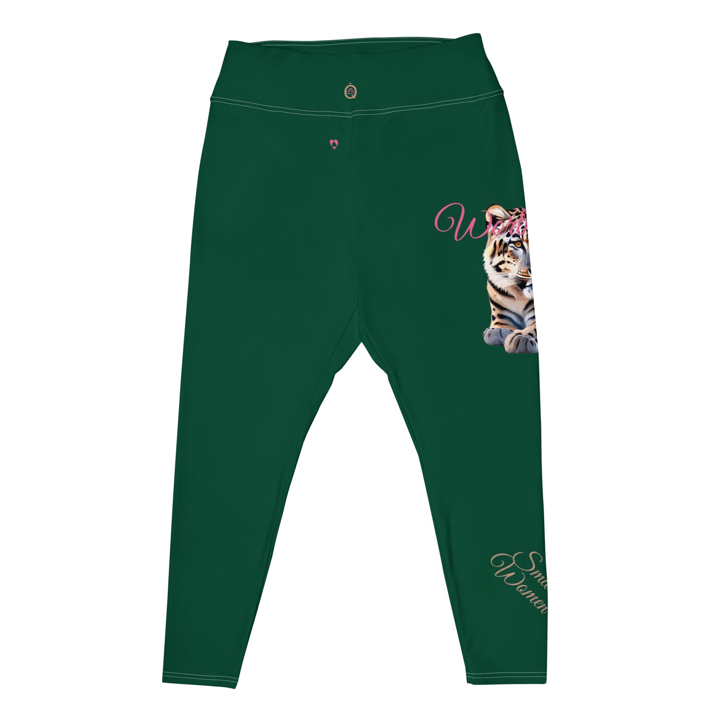 BRITISH RACING GREEN LIBRA PLUS SIZE LEGGINGS NINAH 4