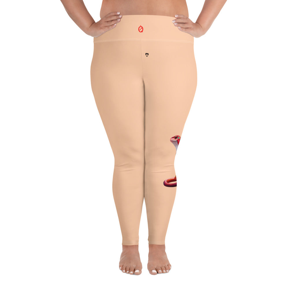 PEACH SAGITTARIUS PLUS SIZE LEGGINGS NINAH 4