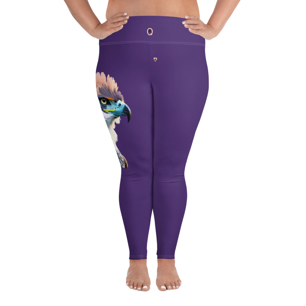 PURPLE SCORPIO PLUS SIZE LEGGINGS NINAH 2