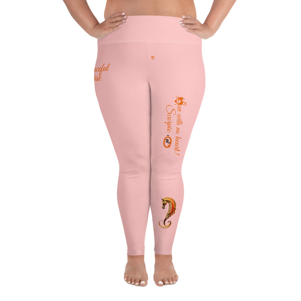 YOUR PINK SCORPIO PLUS SIZE LEGGINGS NINAH 3