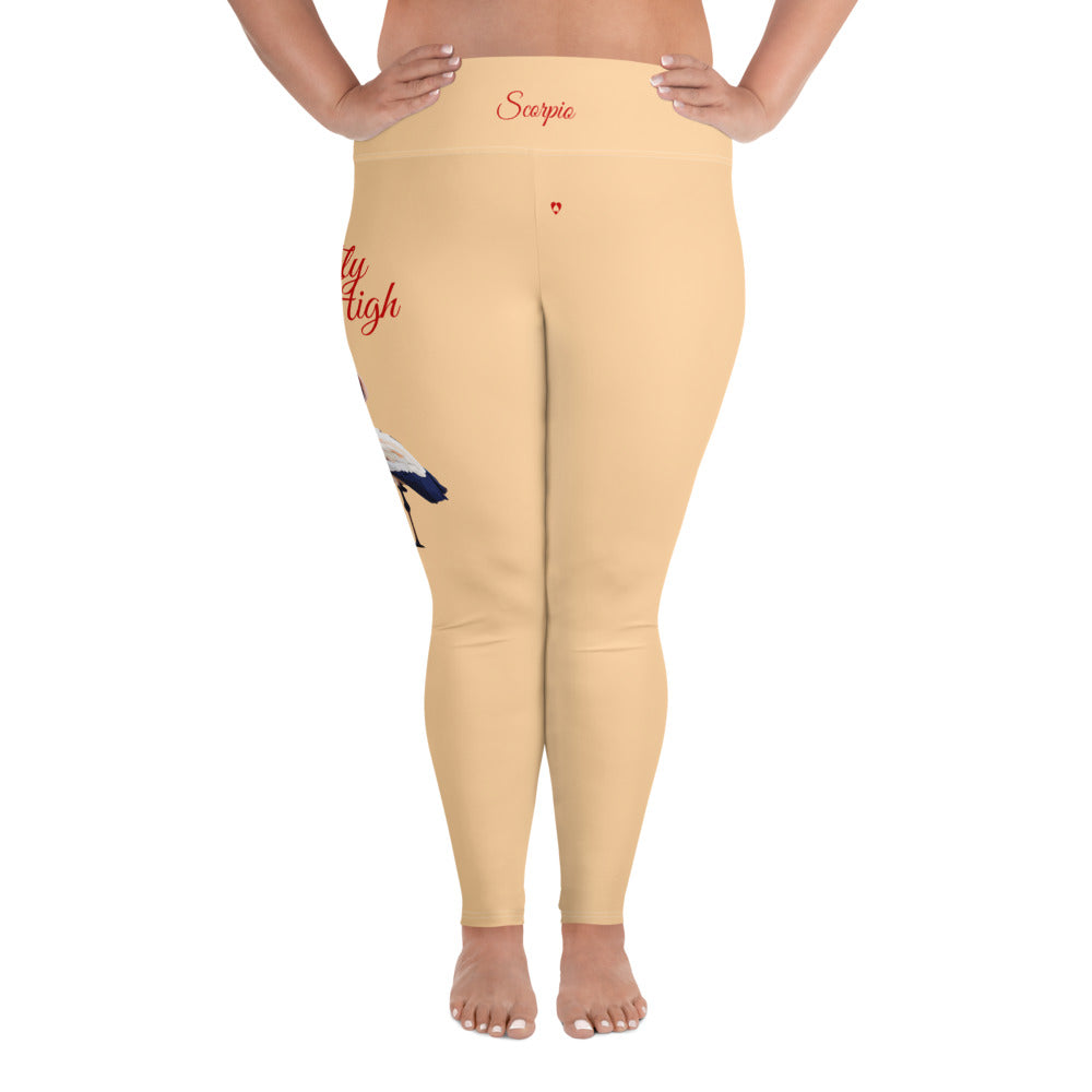 FRANGIPANI SCORPIO PLUS SIZE LEGGINGS NINAH 4