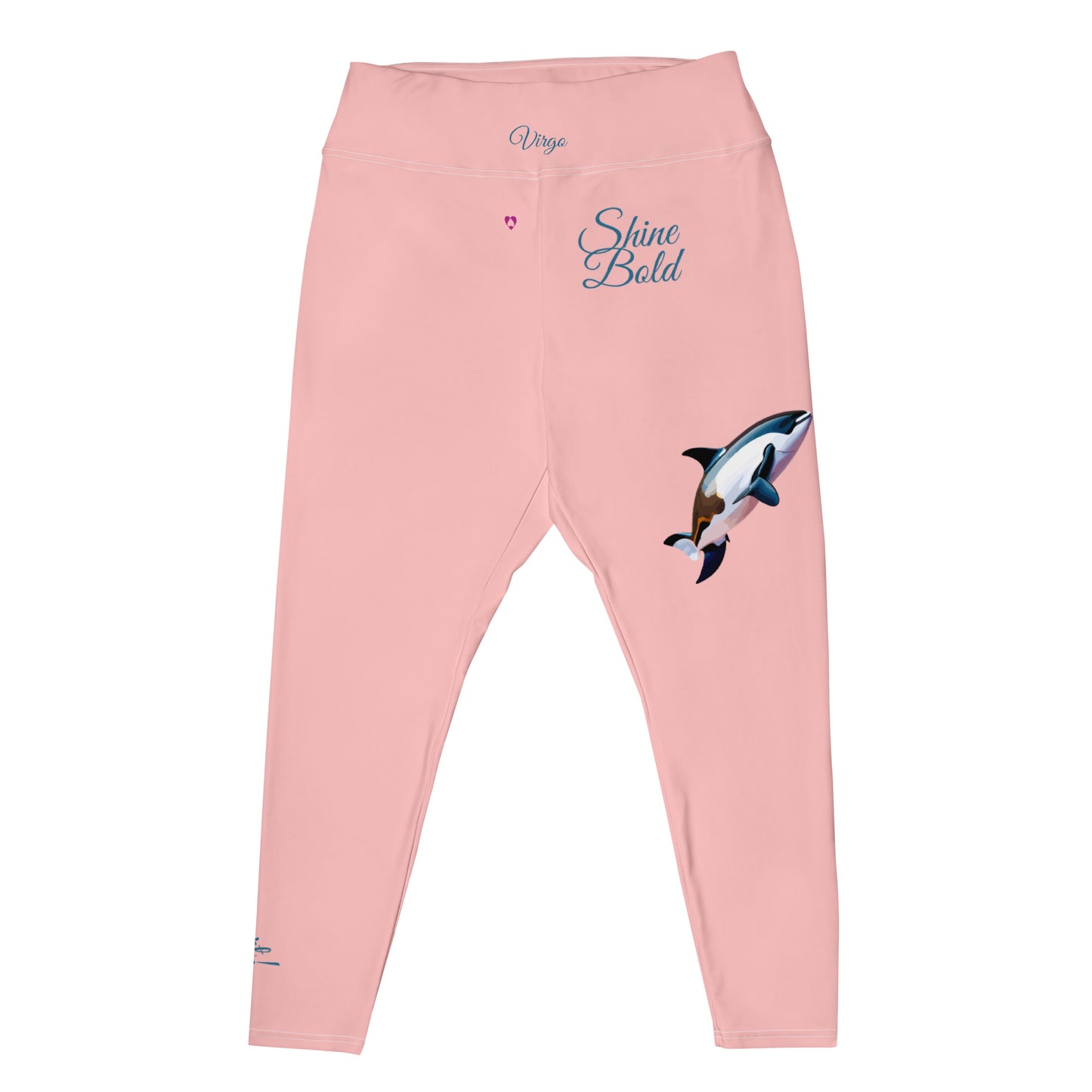 YOUR PINK VIRGO PLUS SIZE LEGGINGS NINAH 4